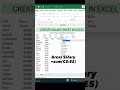 How to Create Salary Sheet in Excel #shorts  #excel  #exceltricks  #viralvideo #type #tricks
