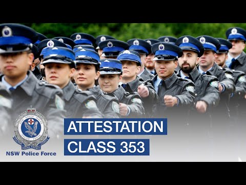 Attestation Class 353 - NSW Police Force