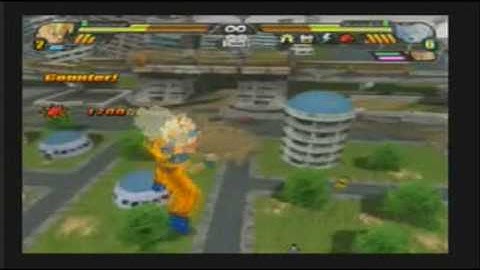 Goku (mid) vs RP Frieza and RP Future Gohan