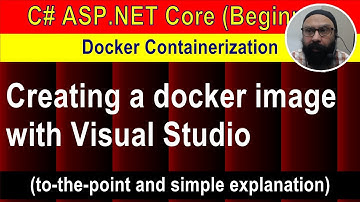 Creating a docker image with Visual Studio