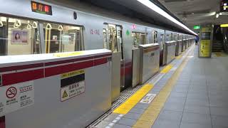緊急事態宣言で閑散とした都営地下鉄都庁前駅を発着するガラガラの大江戸線12-600形