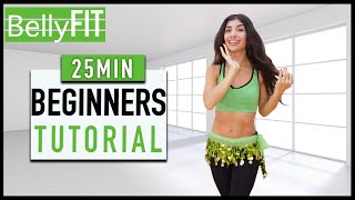 Beginners Belly Dance Tutorial | Beautiful Hips & Arms! screenshot 5