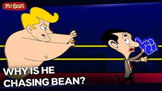 mr bean gets way over his head mr bean cartoons kids