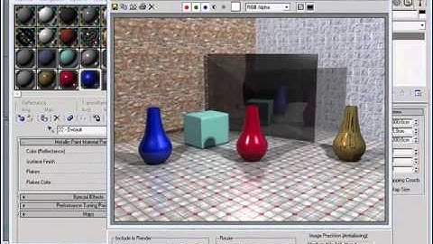 Tut13 pt05 - Introduction to materials in 3ds Max