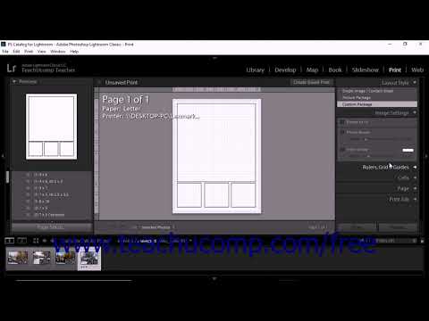 Lightroom Classic CC Tutorial The Guides and Rulers, Grid and Guides Panels Adobe Training