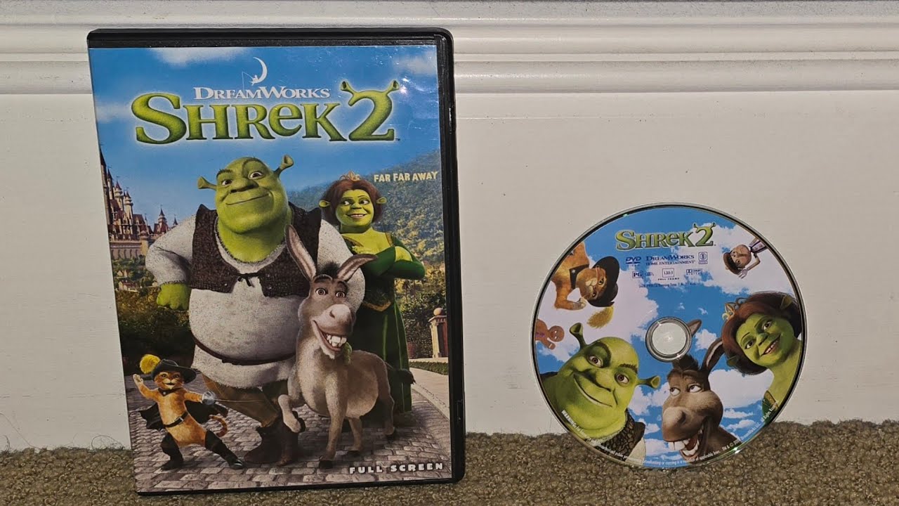 Shrek 2 USA DVD Walkthrough 4:3 Full Screen (2004)