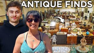 Unexpected Antique Find at this Small Antique Shop - Sourcing Stock!