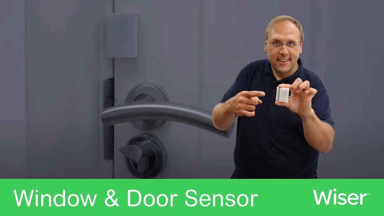 Wiser Window and Door Sensor | Installation & Setup Guide - YouTube