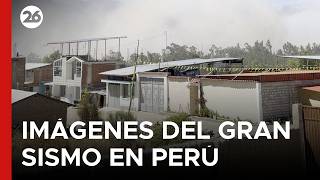 🚨 THIS IS WHAT THE 7.2 EARTHQUAKE IN PERU LOOKED LIKE | First-person footage of the damage