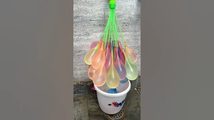 How to Fill 111 in 1 Holi Water Balloons 🎈 like a Pro #balloon #waterballon