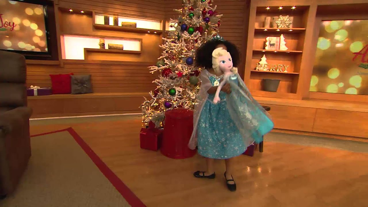 Disney's Frozen 24" Singing Plush Elsa Doll with Sandra Bennett