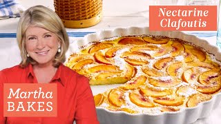 Martha Stewart's Nectarine Clafoutis | Martha Bakes Recipes | Martha Stewart Living