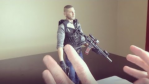 Sully Talks Kitbashes with a 1/6 scale Custom Frank Castle Action Figure