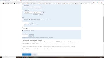 D2L Quiz Differentiated Release Conditions