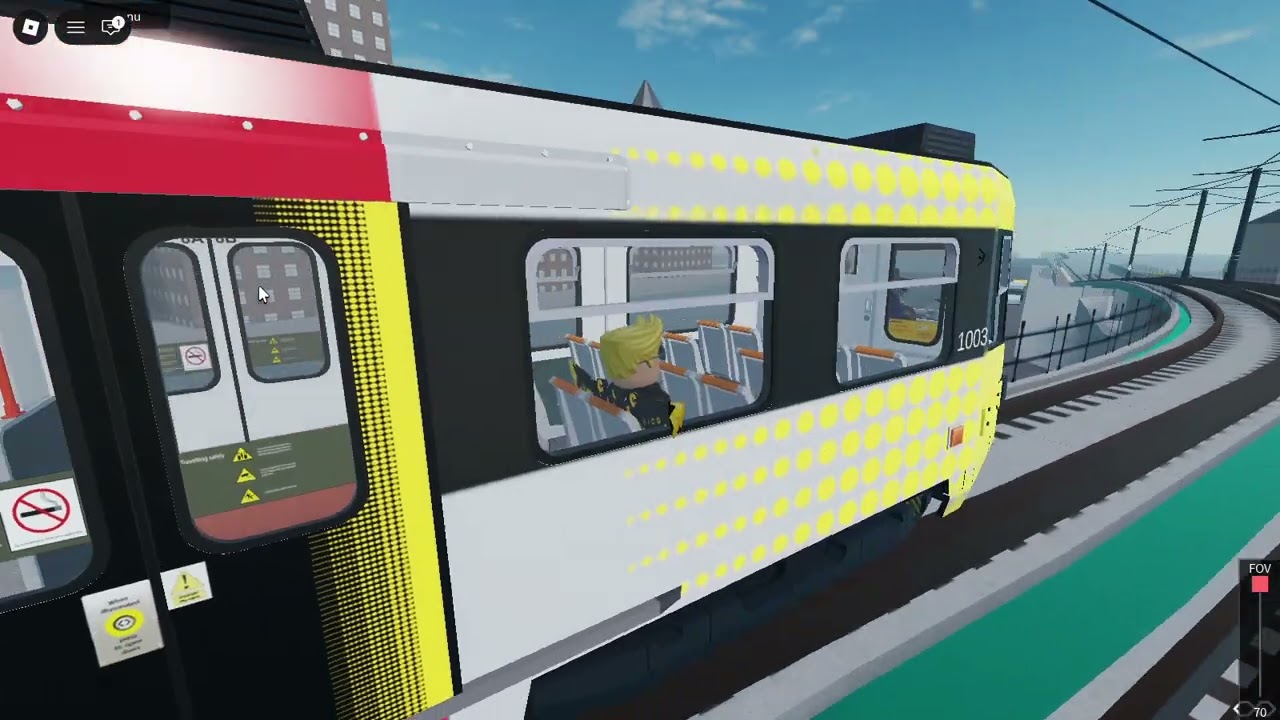 Roblox Bathwick and somerset tram ride from Weston Village to Harbour City