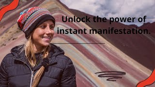Unlock the power of instant manifestation