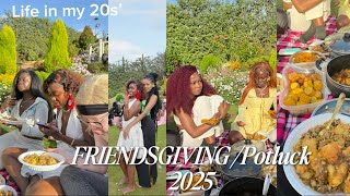 FRIENDSGIVING - Potluck 2025 🎄❤️|picnic with friends 