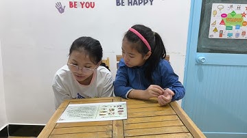 Tiếng Anh Giao Tiếp Phan Thiết: Ami and Ruby practice talking about Phrasal verb- Get