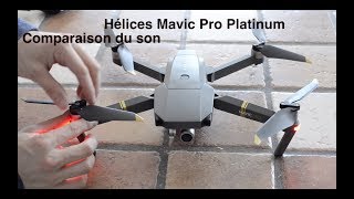 Comparaison Hélices DJI Mavic Pro Origine/Platinum by Charlimage 78 views 5 years ago 1 minute, 50 seconds