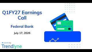 Federal Bank Earnings Call For Q1fy27