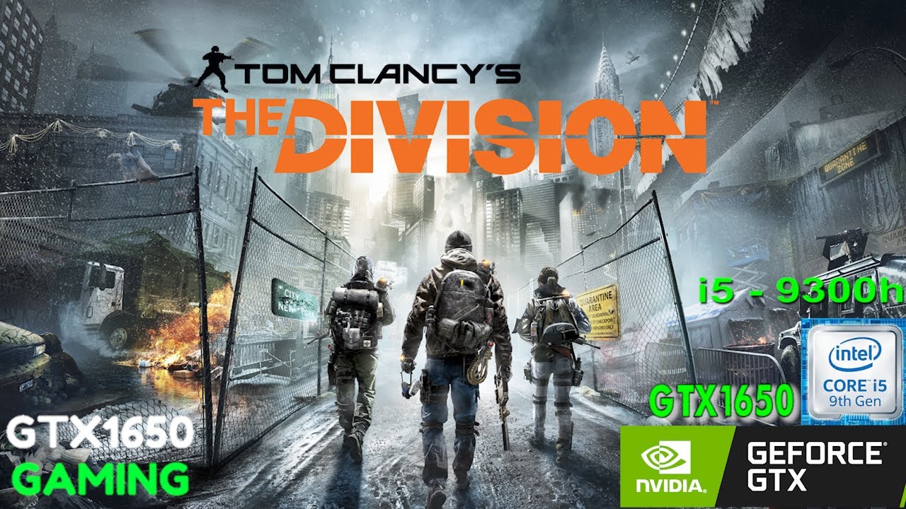 Tom Clancy's The Division - Benchmarks - BEST Settings | GTX1650 - i5 9300h | HP PAVILION 15