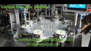 Vertical Flap Disc Machine
