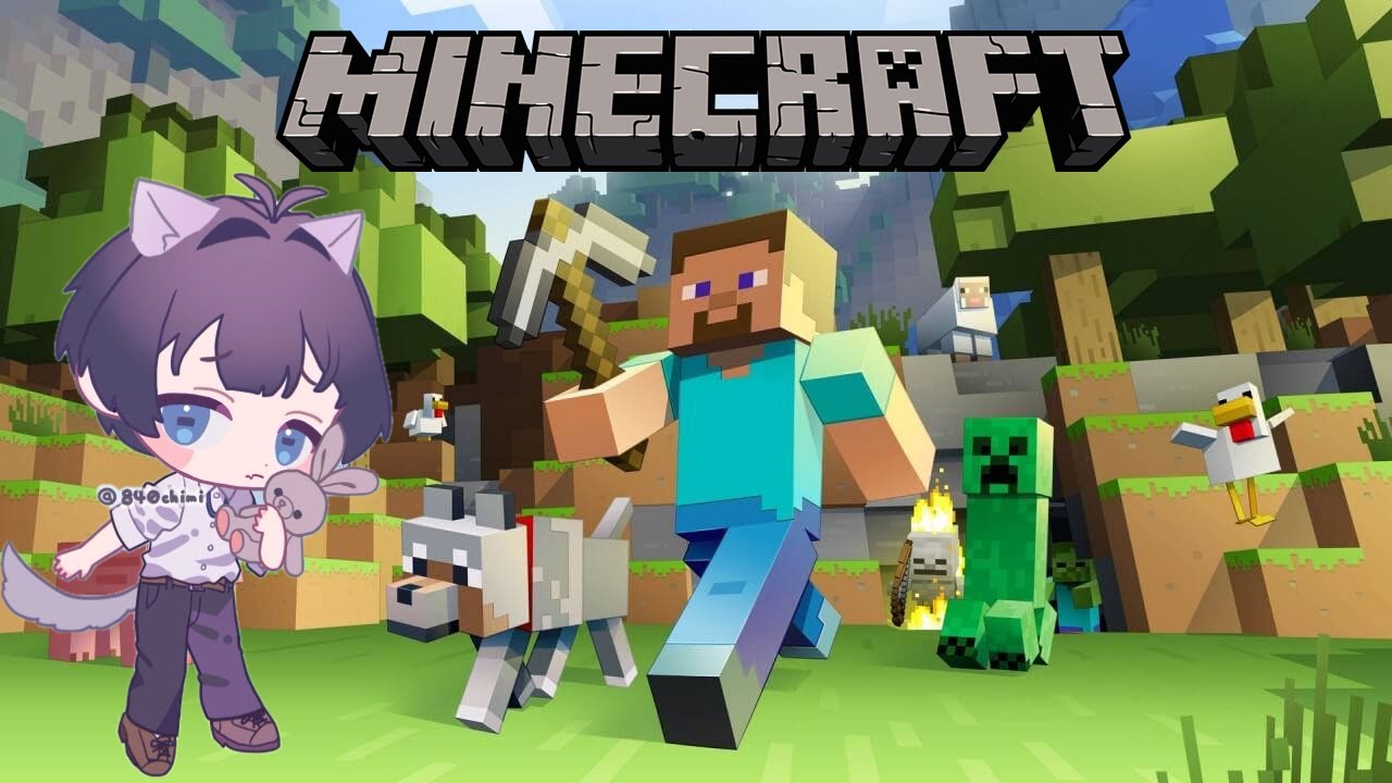 Minecraft　参加型　のんびりとなんのゲームやるか考えながら