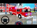 Real Fire Truck Driving Simulator 2020 New Fire Fighting Fireman S Daily Job Android GamePlay 4