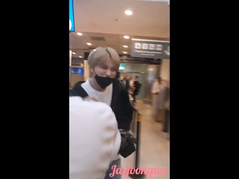 20191217 ジェジュン Kim Jaejoong at Ezeiza Airport  leaving Argentina (1)