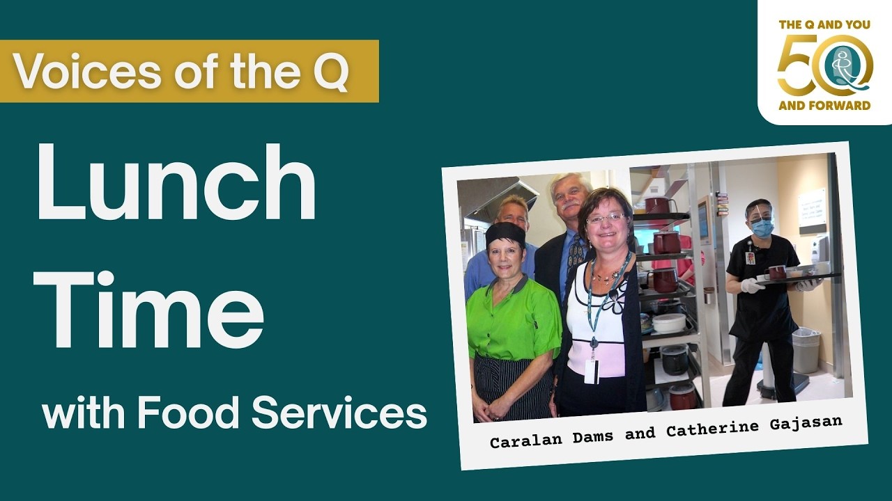 Обеденный перерыв с представителями службы питания | 50-летие QCH
