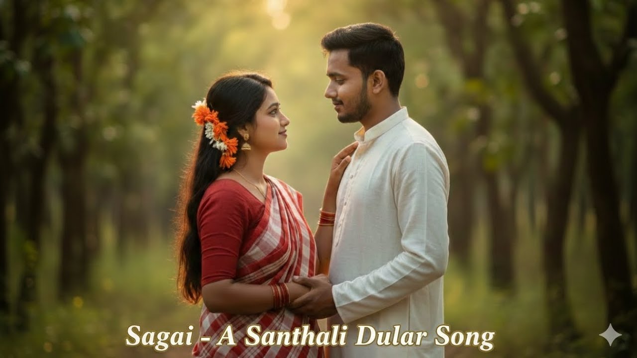 Sagai (A Santhali Dular Song) 🎵2026 New Santhali Love song 2026-27#kherwalmusicworld 