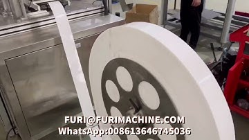 70mm cap liner cutting inserting wadding lining machine
