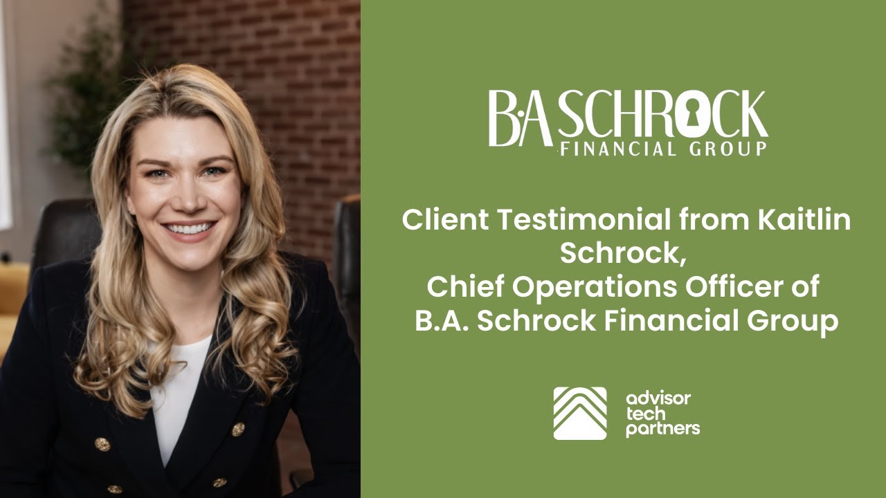 Client Testimonial from Kaitlin Schrock of B.A. Schrock Financial Group
