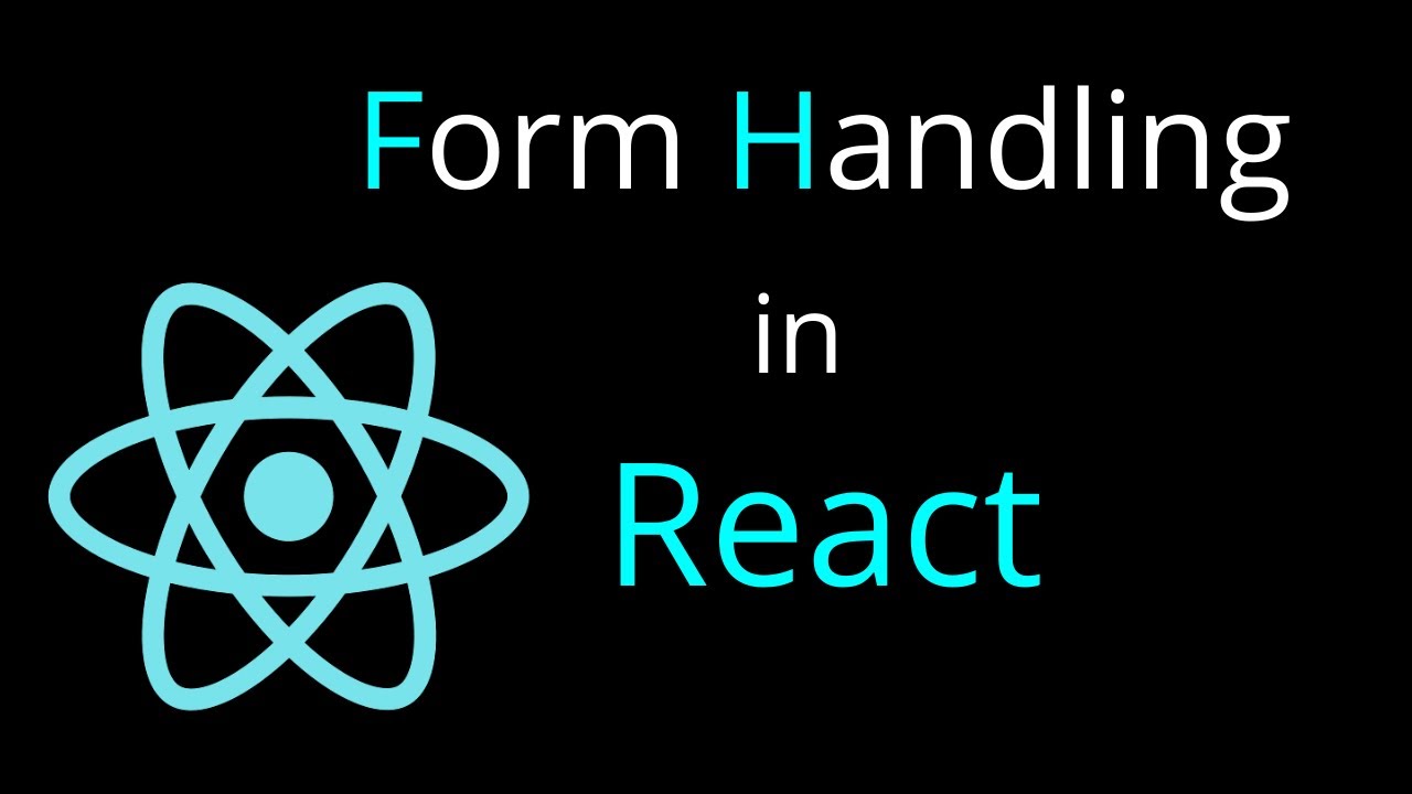 Handle a Form in React - YouTube