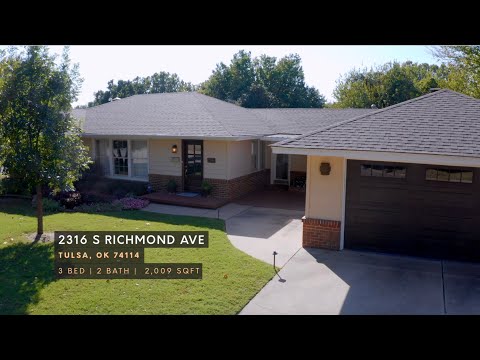2316 South Richmond Avenue, Tulsa, OK home video tour