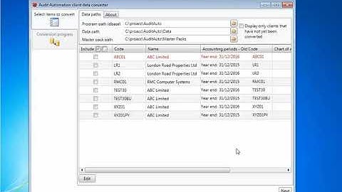 CCH Audit Automation: Upgrading to SQL