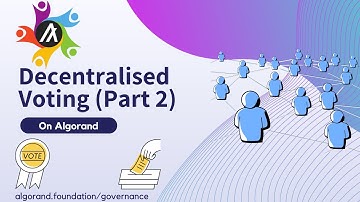 Algorand Decentralised Voting (Part 2) - How To Cast Your Votes and Receive Your Governance Rewards