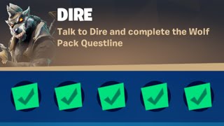 Dire All Quest - Fortnite