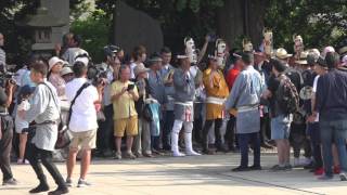 御神輿 成田山大本堂前へ 御神輿環御式 成田祇園祭2017 最終日 00008