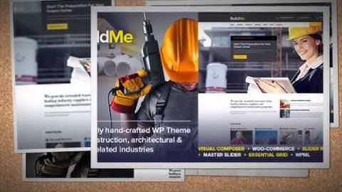 BuildMe - Construction  Architectural WP Theme + Download