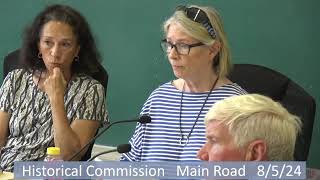 Historical  Commission August 5, 2024