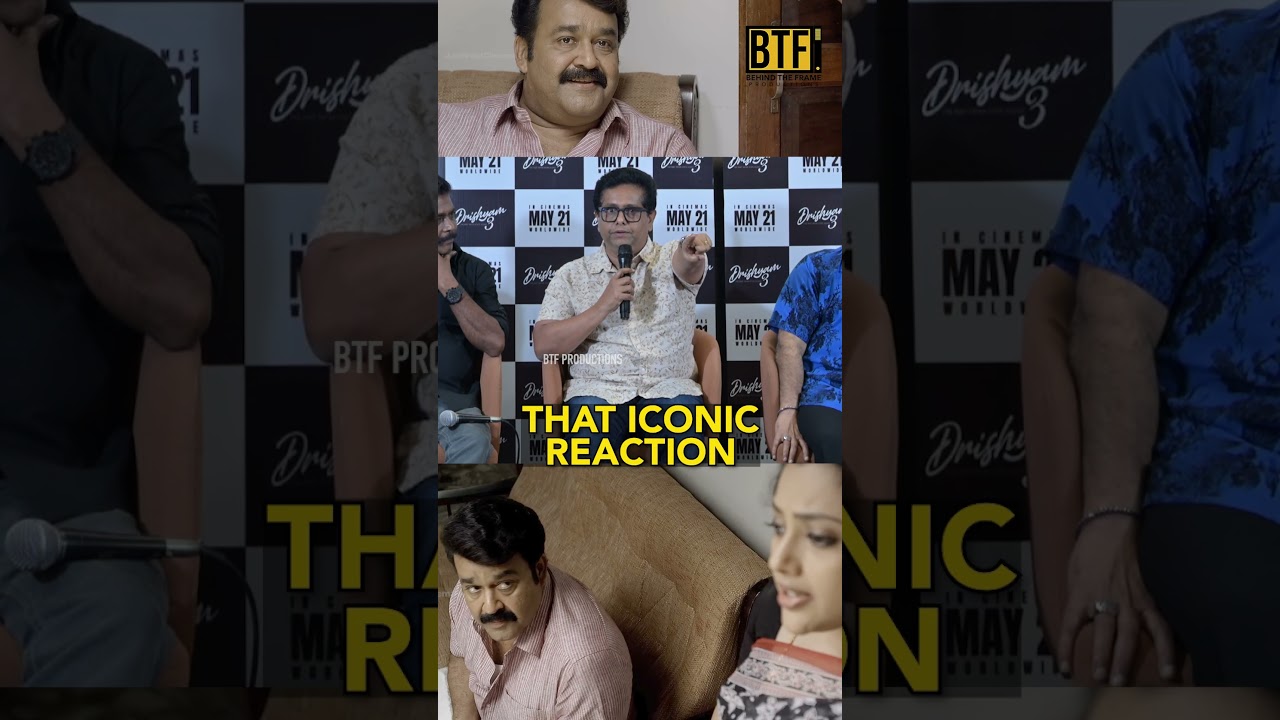 Jeethu Joseph Explains Mohanlal Georgekutty Iconic Reaction In Drishyam 3 Press Meet