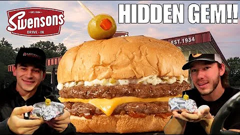 This Burger is in a LEAGUE OF ITS OWN!!