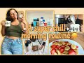 A SUPER CHILL MORNING ROUTINE + MY GO-TO 10 MINUTES FULL FACE OF MAKEUP :)