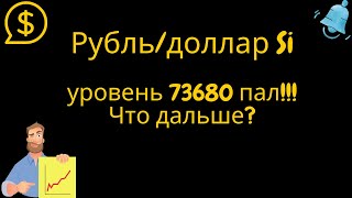 Уровень 73680 Пал... Si Рубль Доллар. Что Дальше?