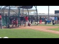 Rusney Castillo Taking Live BP vs. Craig Kimbrel