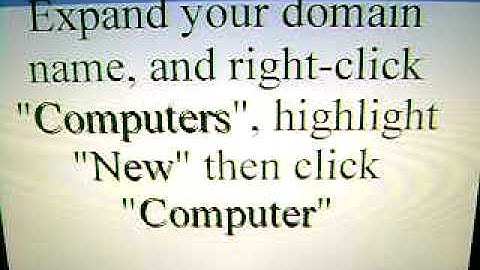 Adding a Windows 2000 or XP pro to a domain