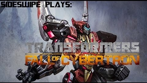 Sideswipe plays: Transformers Fall of Cybertron Swoop Gameplay