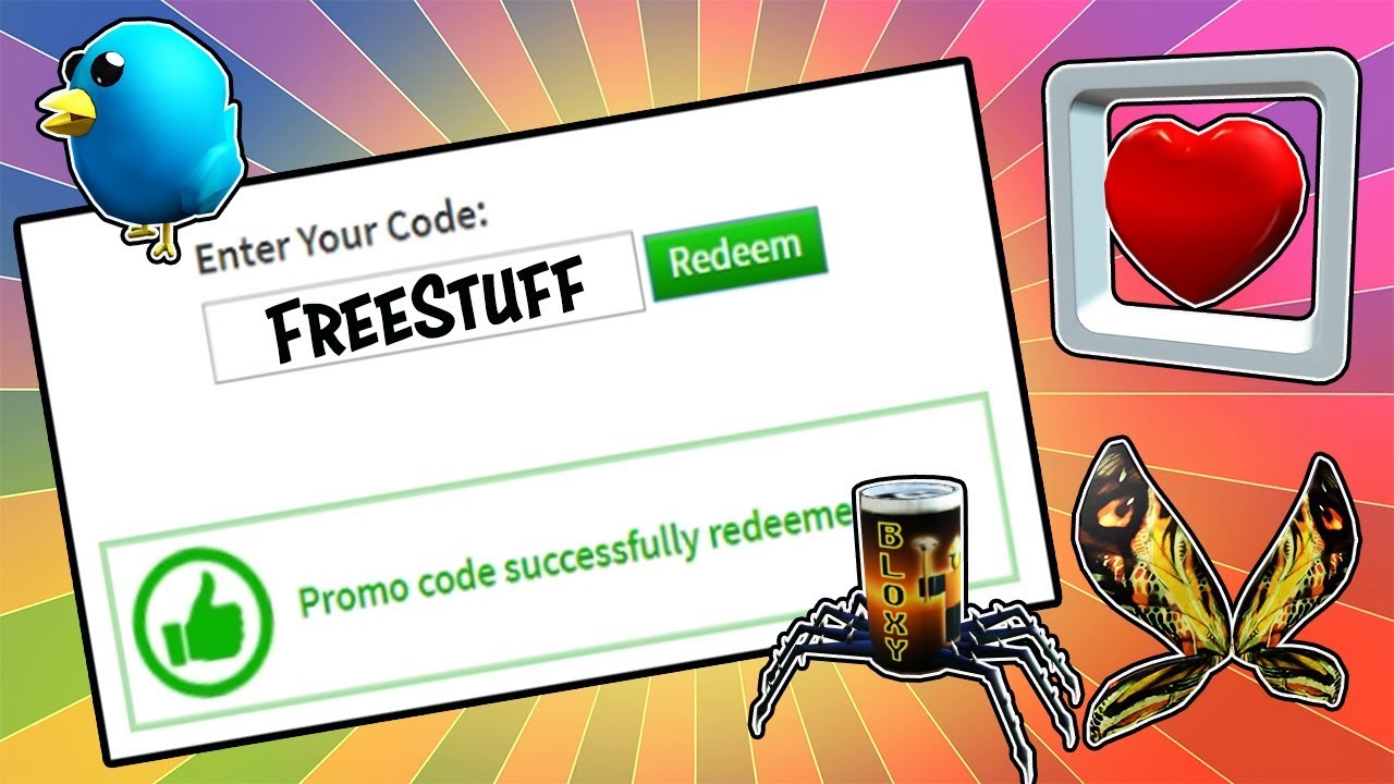 MAY* ROBLOX PROMO CODES