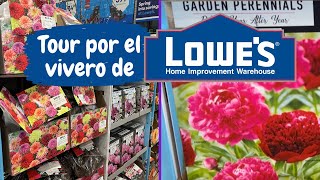 Tour por el vivero de LOWES | recorrido por el vivero de LOWES